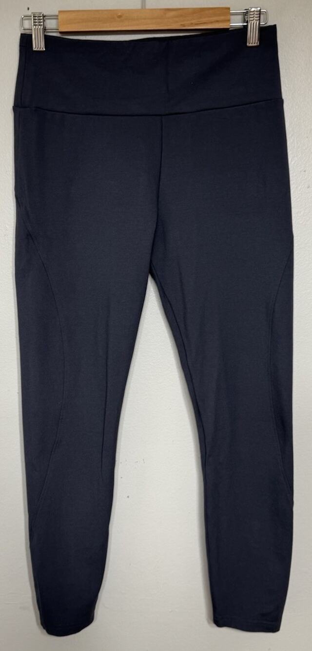Banana Republic BR Standard Leggings Womenโs Medium High Rise Pull-On Pant Grey